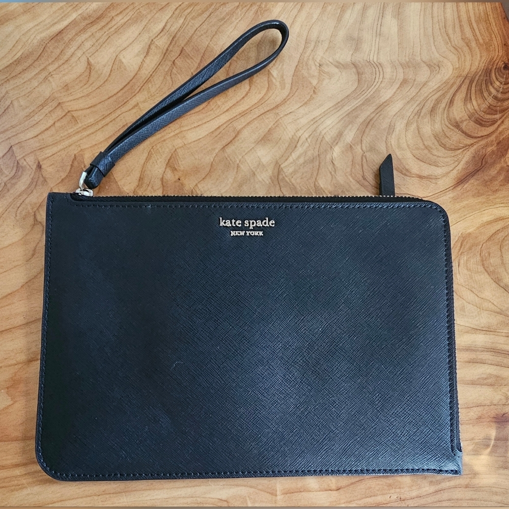 Kate Spade Black Clutch - Picture 2 of 7